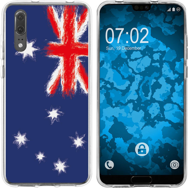 P20 Silikon-Hülle WM Australien M2 Case