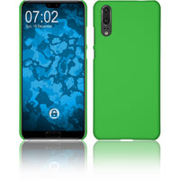 Hardcase für Huawei P20 gummiert grün