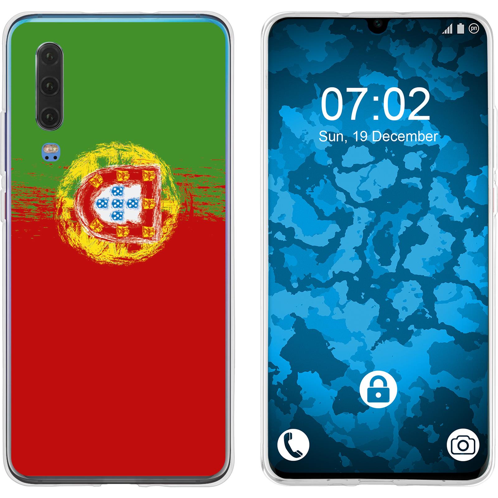 P30 Silikon-Hülle WM Portugal M8 Case