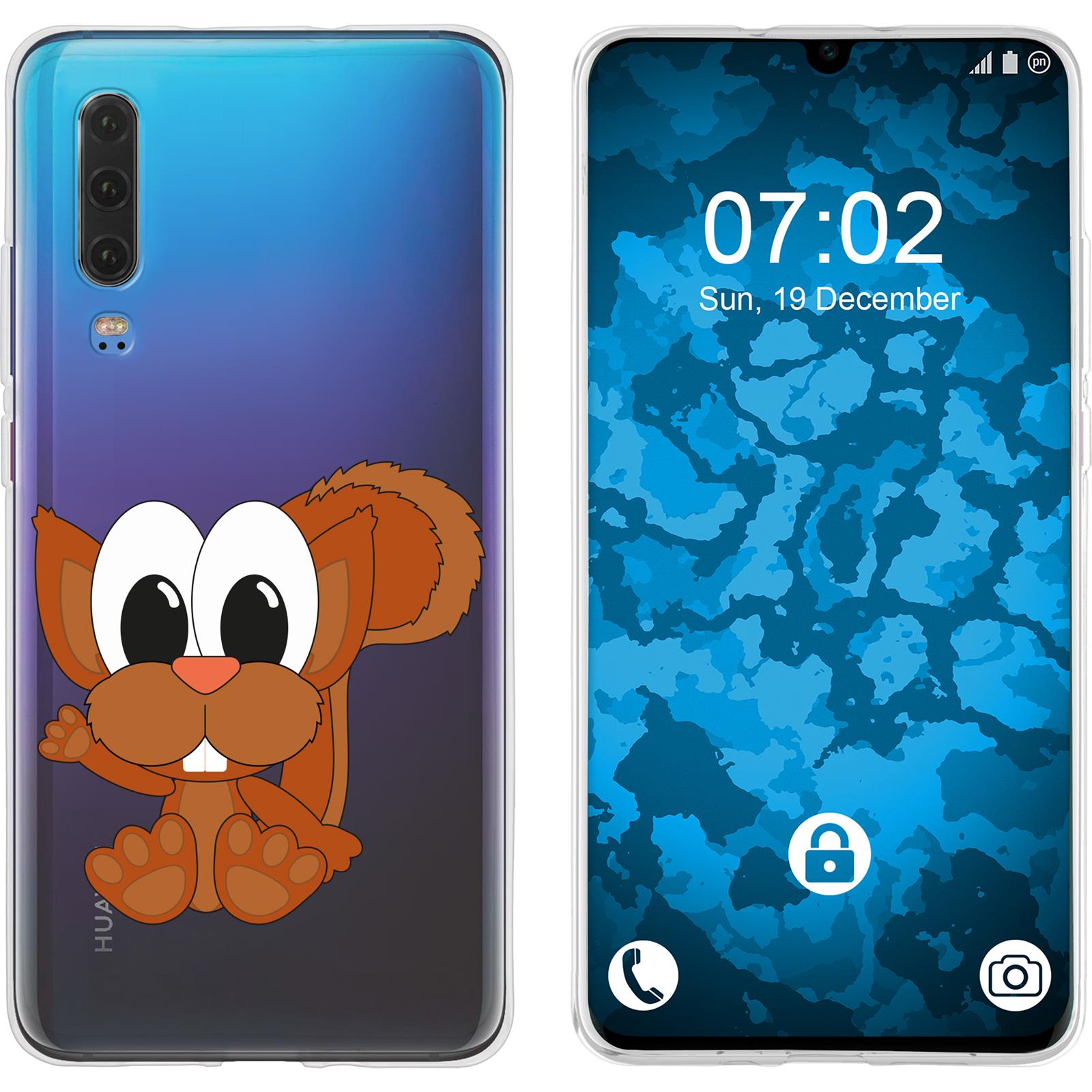 P30 Silikon-Hülle Cutiemals M8 Case