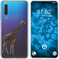 P30 Silikon-Hülle Vektor Tiere Giraffe M8 Case