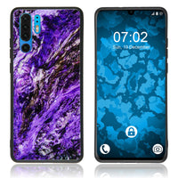 Hybridhülle für Huawei P30 Pro mit Glasrücken Design:03