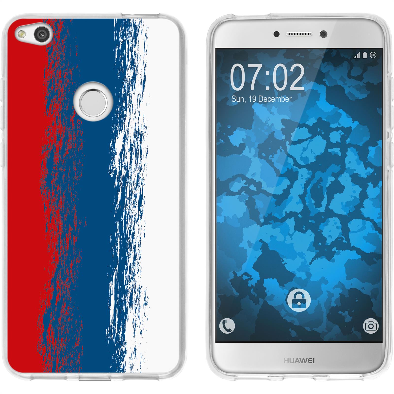 P8 Lite 2017 Silikon-Hülle WM Russland M9 Case