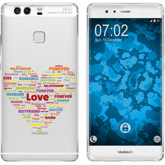 P9 Silikon-Hülle pride Herz M5 Case