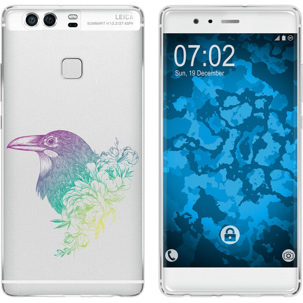 P9 Silikon-Hülle Floral Rabe M4-4 Case