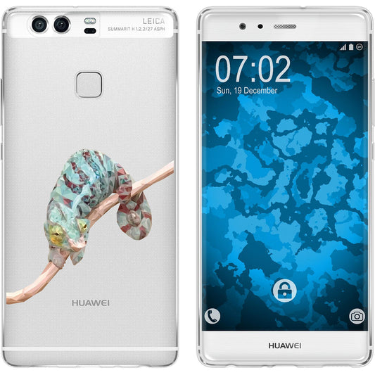 P9 Silikon-Hülle Vektor Tiere Camelion M7 Case
