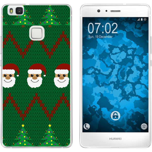 P9 Lite Silikon-Hülle X Mas Weihnachten X-Mas Sweater M7 Cas