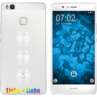 P9 Lite Silikon-Hülle pride Beziehung M1 Case