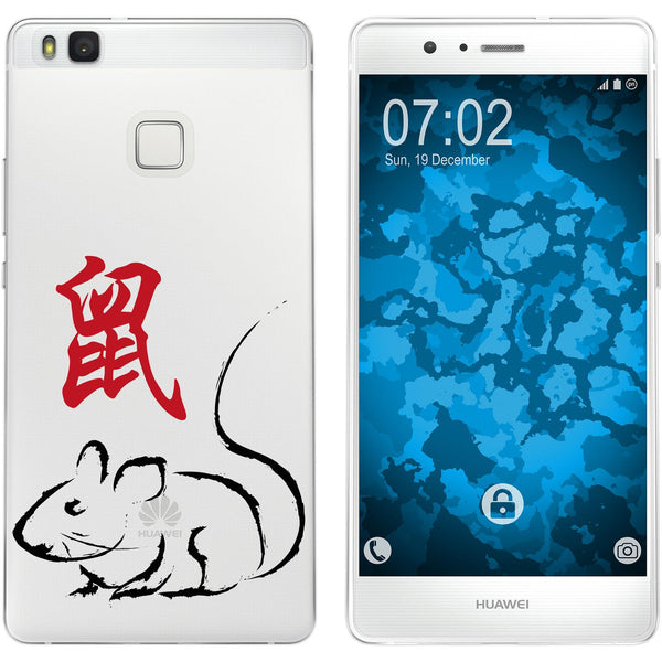 P9 Lite Silikon-Hülle Tierkreis Chinesisch M1 Case