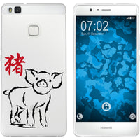 P9 Lite Silikon-Hülle Tierkreis Chinesisch M12 Case