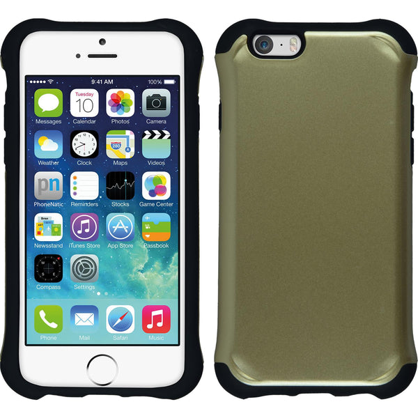 Hybridhülle für Apple iPhone 6s / 6 ShockProof Candy gold