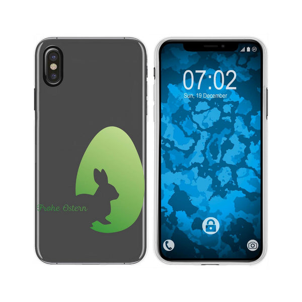 iPhone Xs Max Silikon-Hülle Ostern M2 Case