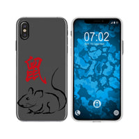 iPhone Xs Max Silikon-Hülle Tierkreis Chinesisch M1 Case