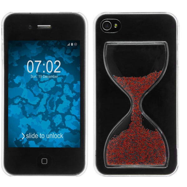 Hardcase für Apple iPhone 4S Sanduhr multicolor