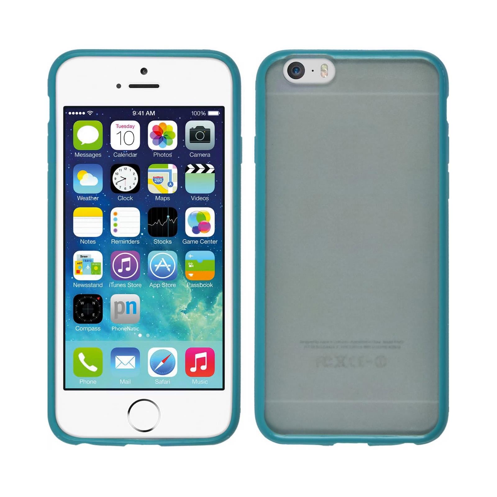 Hardcase für Apple iPhone 6s / 6 Frame türkis