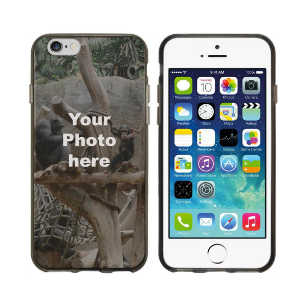 iPhone 6s / 6 Personalisierte Handyhülle  schwarz zum selbs