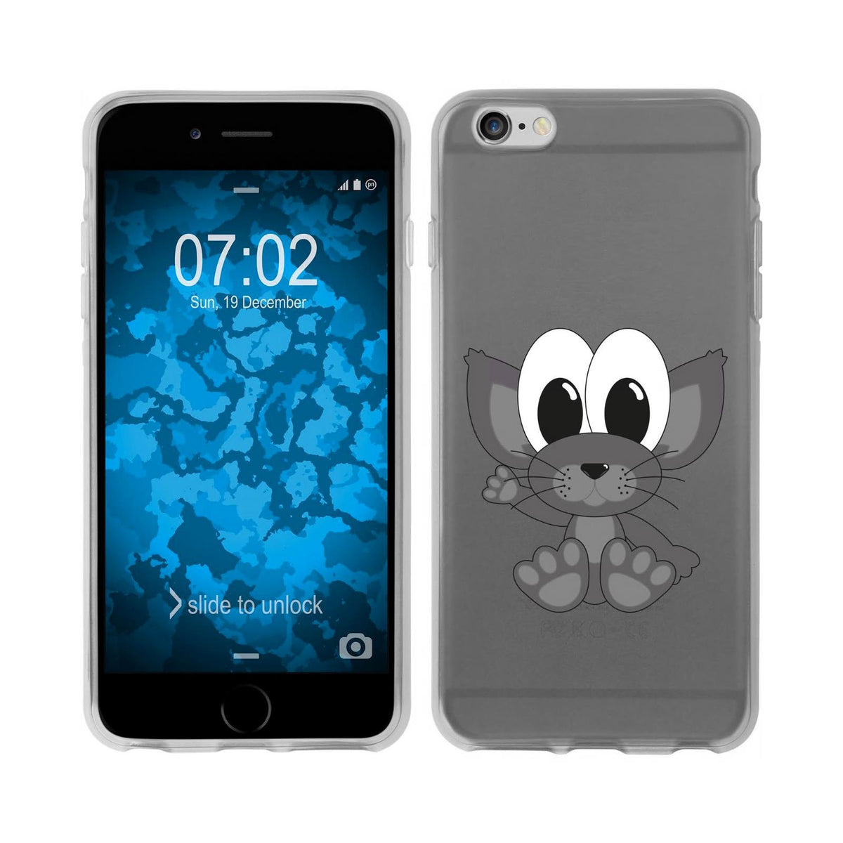 iPhone 6 Plus / 6s Plus Silikon-Hülle Cutiemals M5 Case