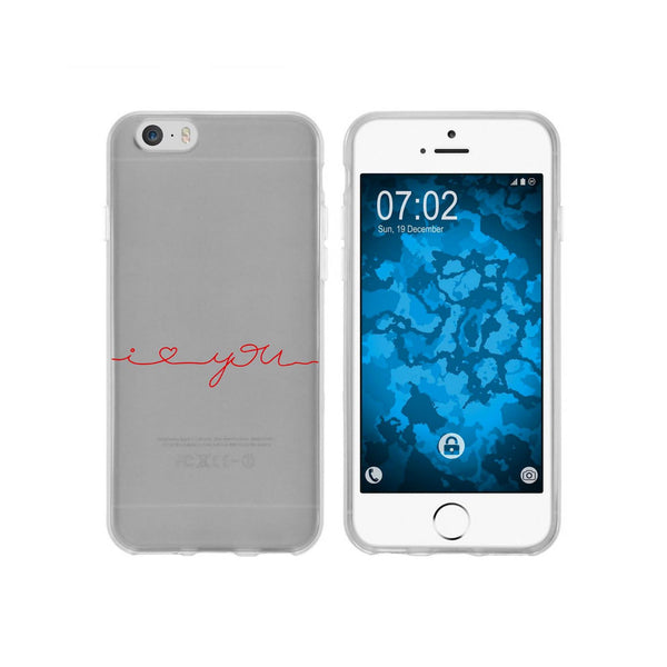 iPhone 6s / 6 Silikon-Hülle in Love M2 Case