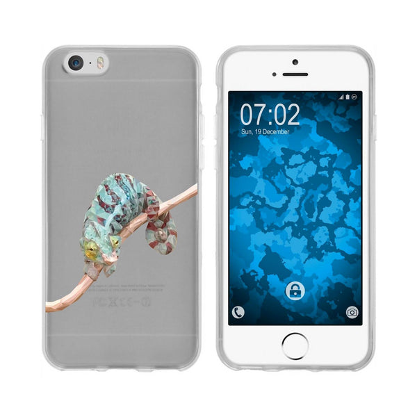 iPhone 6 Plus / 6s Plus Silikon-Hülle Vektor Tiere Camelion