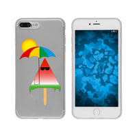 iPhone 7 Plus / 8 Plus Silikon-Hülle Sommer Eis M6 Case