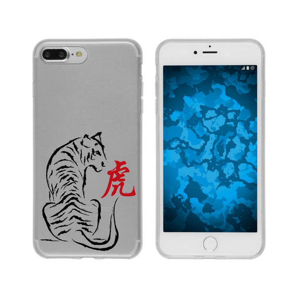 iPhone 8 Plus Silikon-Hülle Tierkreis Chinesisch M3 Case