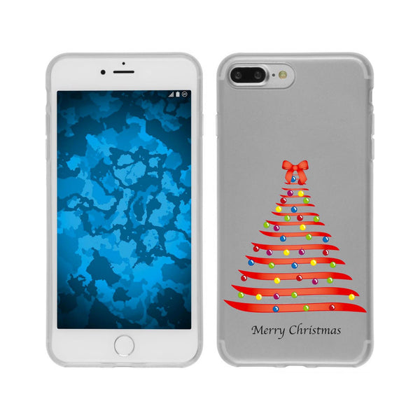 iPhone 8 Plus Silikon-Hülle X Mas Weihnachten M1 Case