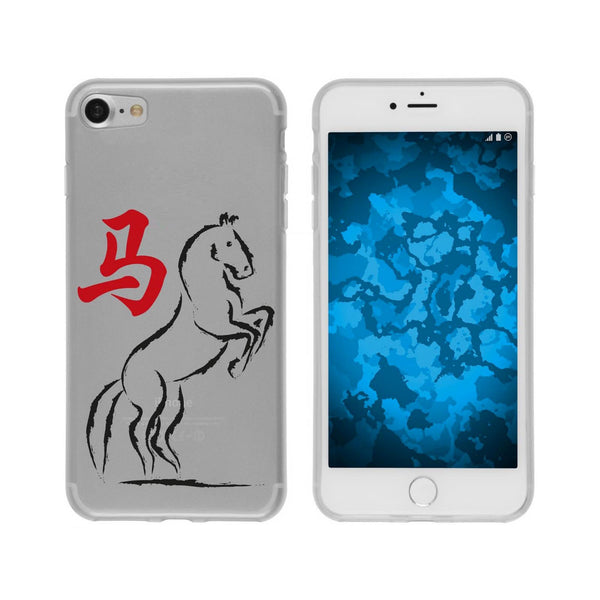 iPhone 6s / 6 Silikon-Hülle Tierkreis Chinesisch M7 Case