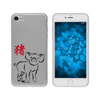 iPhone 6 Plus / 6s Plus Silikon-Hülle Tierkreis Chinesisch M