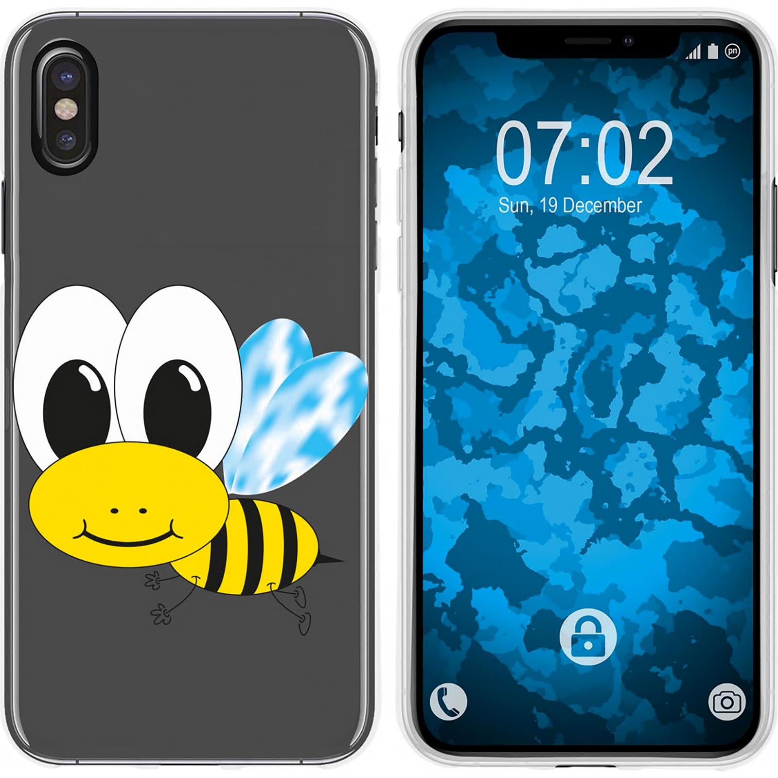 iPhone Xs Max Silikon-Hülle Cutiemals M1 Case