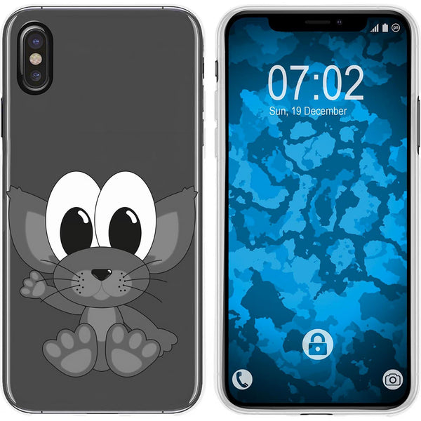 iPhone Xs Max Silikon-Hülle Cutiemals M5 Case