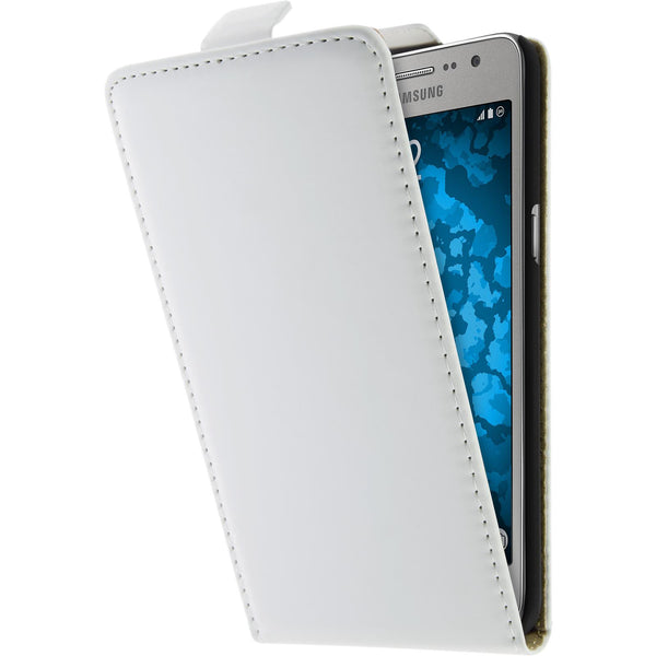 Kunst-Lederhülle für Samsung Galaxy Grand Prime Plus Flip-Ca