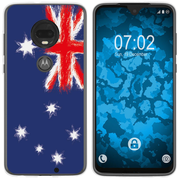 Moto G7 Plus Silikon-Hülle WM Australien M2 Case