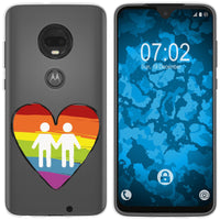 Moto G7 Silikon-Hülle pride Männer M3 Case