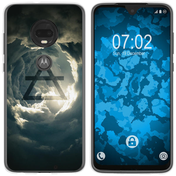Moto G7 Silikon-Hülle Element Luft M1 Case
