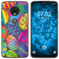 Moto G7 Plus Silikon-Hülle Ostern M3 Case