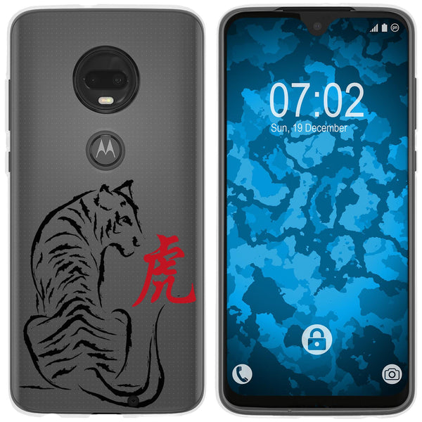 Moto G7 Silikon-Hülle Tierkreis Chinesisch M3 Case