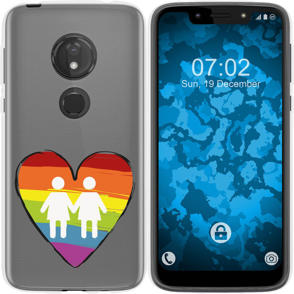 Moto G7 Play Silikon-Hülle pride Frauen M4 Case