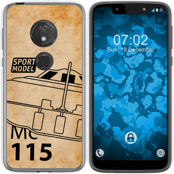 Moto G7 Play Silikon-Hülle Space U.F.O. M1 Case