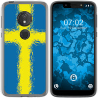 Moto G7 Play Silikon-Hülle WM Schweden M12 Case