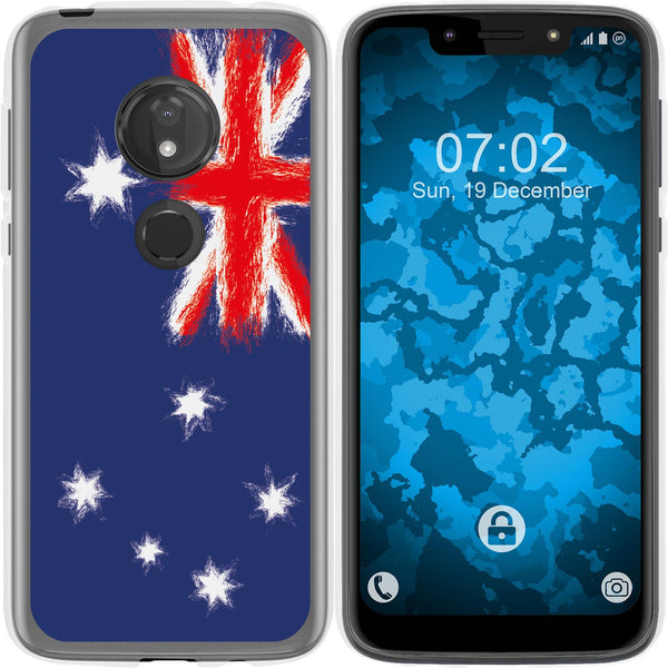 Moto G7 Play Silikon-Hülle WM Australien M2 Case