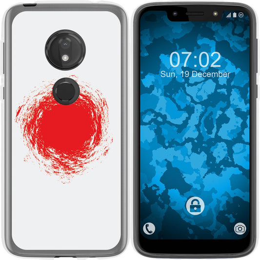 Moto G7 Play Silikon-Hülle WM Japan M7 Case