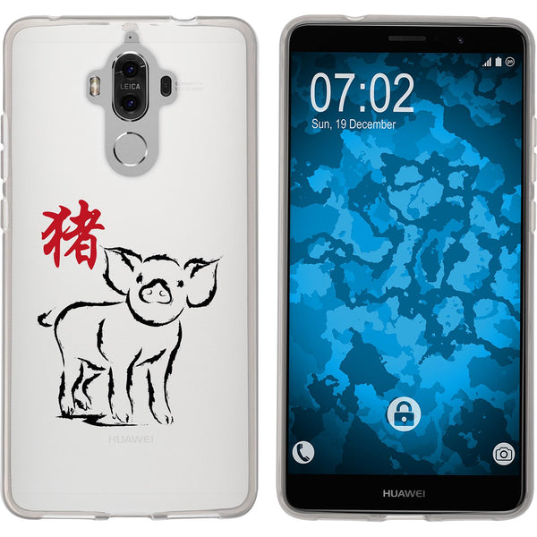 Mate 9 Silikon-Hülle Tierkreis Chinesisch M12 Case