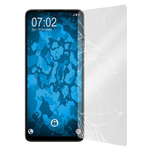 1 x Motorola Moto Edge 2021 Glas-Displayschutzfolie klar