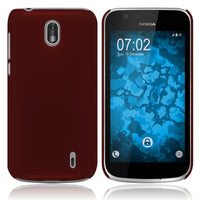 Hardcase für  Nokia 1 gummiert rot