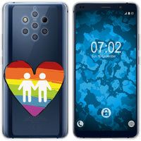 Nokia 9 PureView Silikon-Hülle pride Männer M3 Case