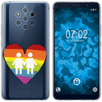 Nokia 9 PureView Silikon-Hülle pride Frauen M4 Case