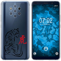 Nokia 9 PureView Silikon-Hülle Tierkreis Chinesisch M3 Case