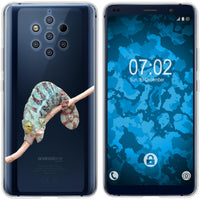 Nokia 9 PureView Silikon-Hülle Vektor Tiere Camelion M7 Case