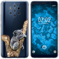 Nokia 9 PureView Silikon-Hülle Vektor Tiere Koala M9 Case