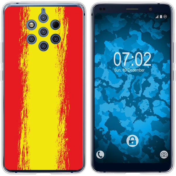 Nokia 9 PureView Silikon-Hülle WM Spanien M11 Case